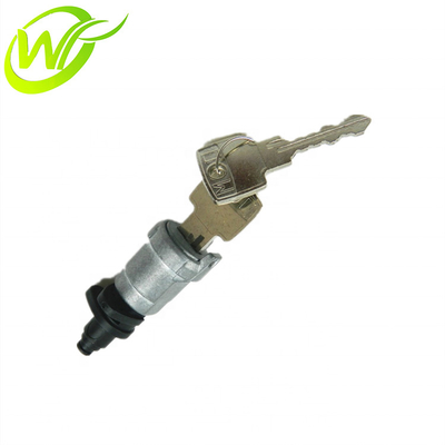 قطع غيار أجهزة الصراف الآلي Wincor Nixdorf Cassette Lock مع مفاتيح 01750061877 1750061877