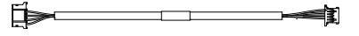 أجزاء احتياطية أجهزة الصراف الآلي 445-0749528 LVDS POWER HARNESS 600MM