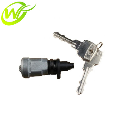قطع غيار أجهزة الصراف الآلي Wincor Nixdorf Cassette Lock مع مفاتيح 01750061877 1750061877