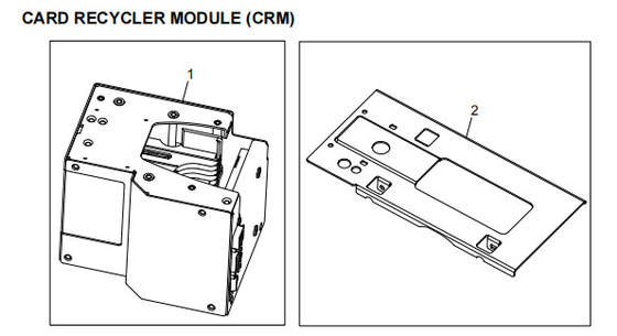أجزاء احتياطية أجهزة الصراف الآلي NCR CARD RECYCLER MODULE (CRM)
