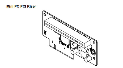 أجزاء احتياطية أجهزة الصراف الآلي NCR 009-0030957 MINI PC PCI RISER