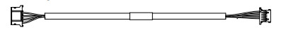 قطع الغيار 445-0755111 LVDS ضوء الشمس القوة الخيوط، 600MM