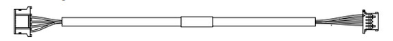 أجزاء الآلة الآلية 445-0751009 LVDS ضوء الشمس القوة السوار، 1200MM