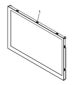 أجزاء آلة الصراف الآلي 009-0027209 7 بوصة LVDS لوحة LCD