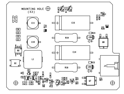أجزاء آلة أجهزة الصراف الآلي 445-0736652 SPS CONTROL DAUGHTER BOARD ASSEMBLY