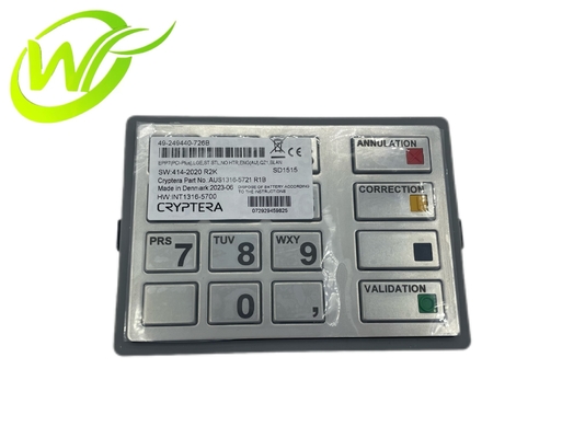 أجزاء آلة ATM Diebold ATM 49249440726B EPP7 ((BSC) ،LGE،ST STL،HTR،FRE،QZ1،COMMA،X،I،_،O