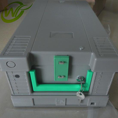 أجزاء ماكينة الصراف الآلي NCR 58XX S1 علبة العملة بمفاتيح معدنية 445-0728451