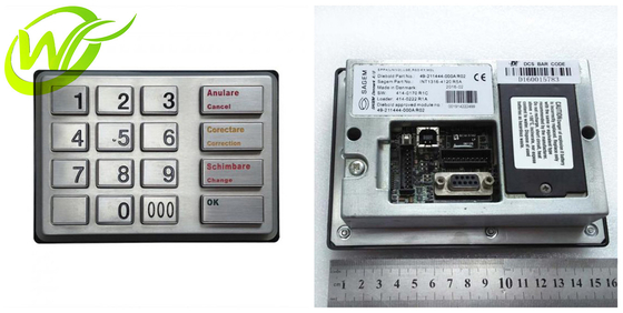 أجزاء أجهزة الصراف الآلي لوحة مفاتيح Diebold Nixdorf Epp V4 49-211444-000A 49211444000A