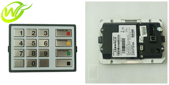 قطع غيار أجهزة الصراف الآلي Diebold EPP7 (BSC) LGE STSTL NO HTR SPA Keyboard 49249440764