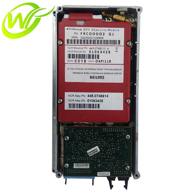 أجزاء ماكينة الصراف الآلي NCR Factory Price Bank EPP Keyboard 4450746614445-0746614
