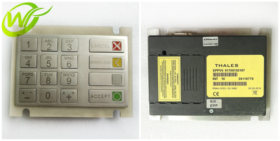 أجزاء ماكينة الصراف الآلي Wincor 2050XE Keyboard V5 EPP 01750132107 1750132107