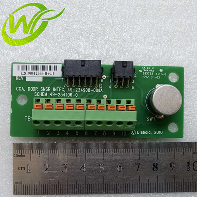 قطع غيار أجهزة الصراف الآلي 49234908000A Diebold 5500 CCA Door Sensor Interface 49-234908-000A